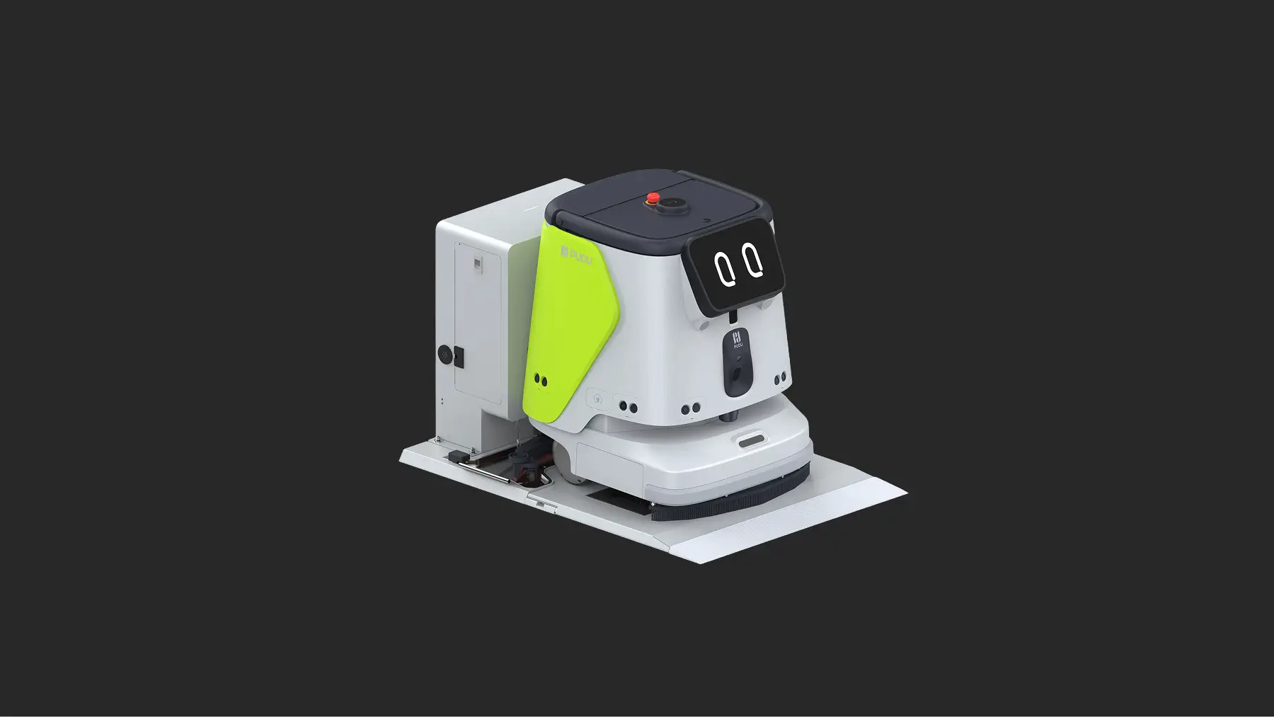 İş istasyonunda PUDU CC1 Pro Disc