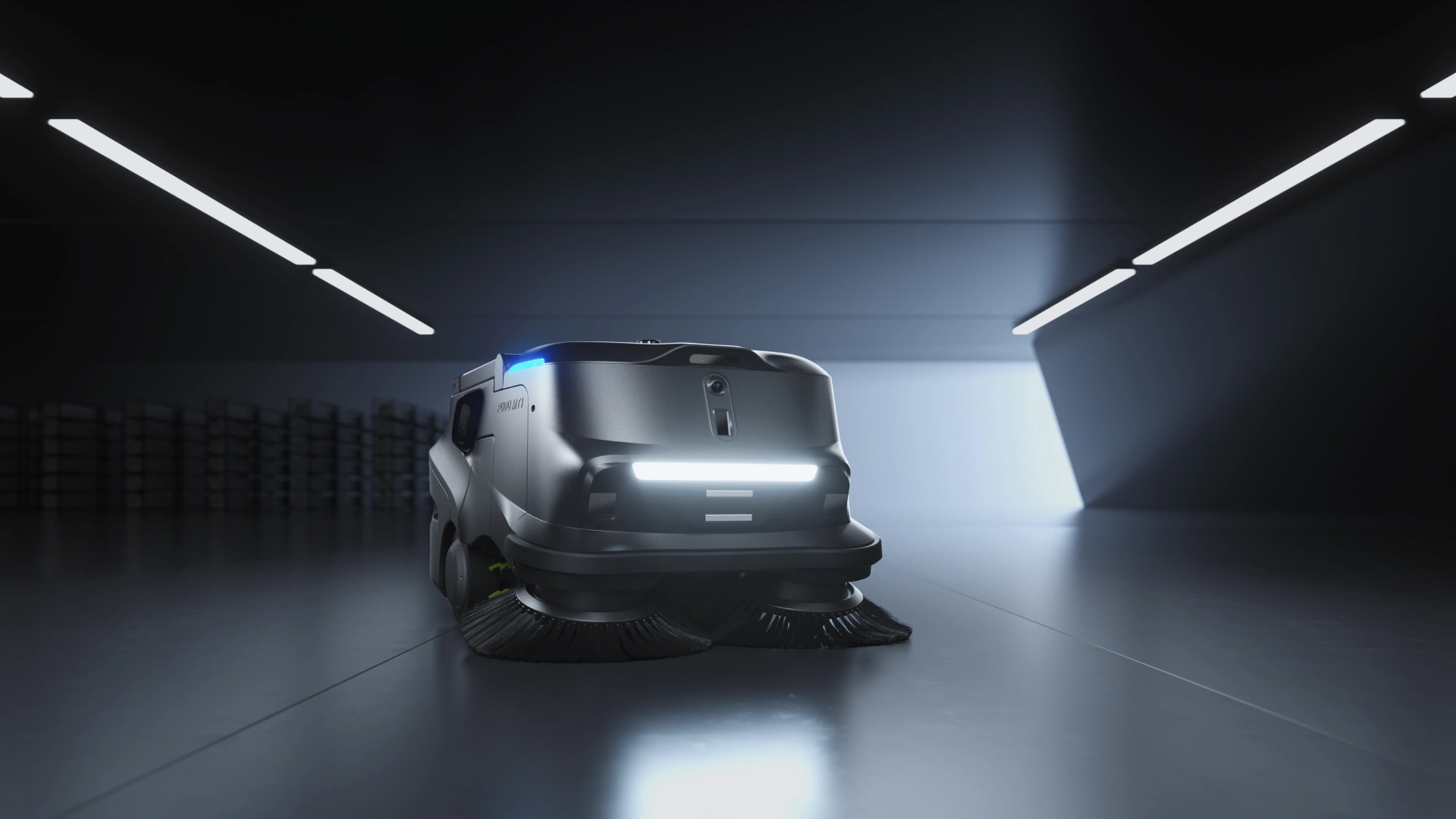 PUDU MT1 süpürme robotu