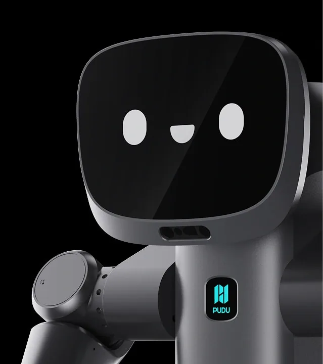 FlashBot Arm'ın yüz ekranı yakın plan
