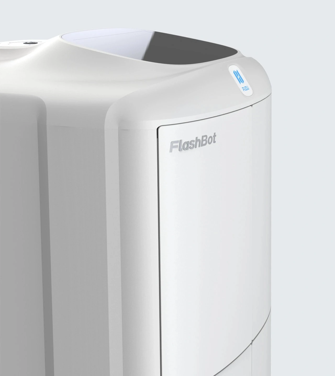FlashBot Max üst gövde ve ekran detayı
