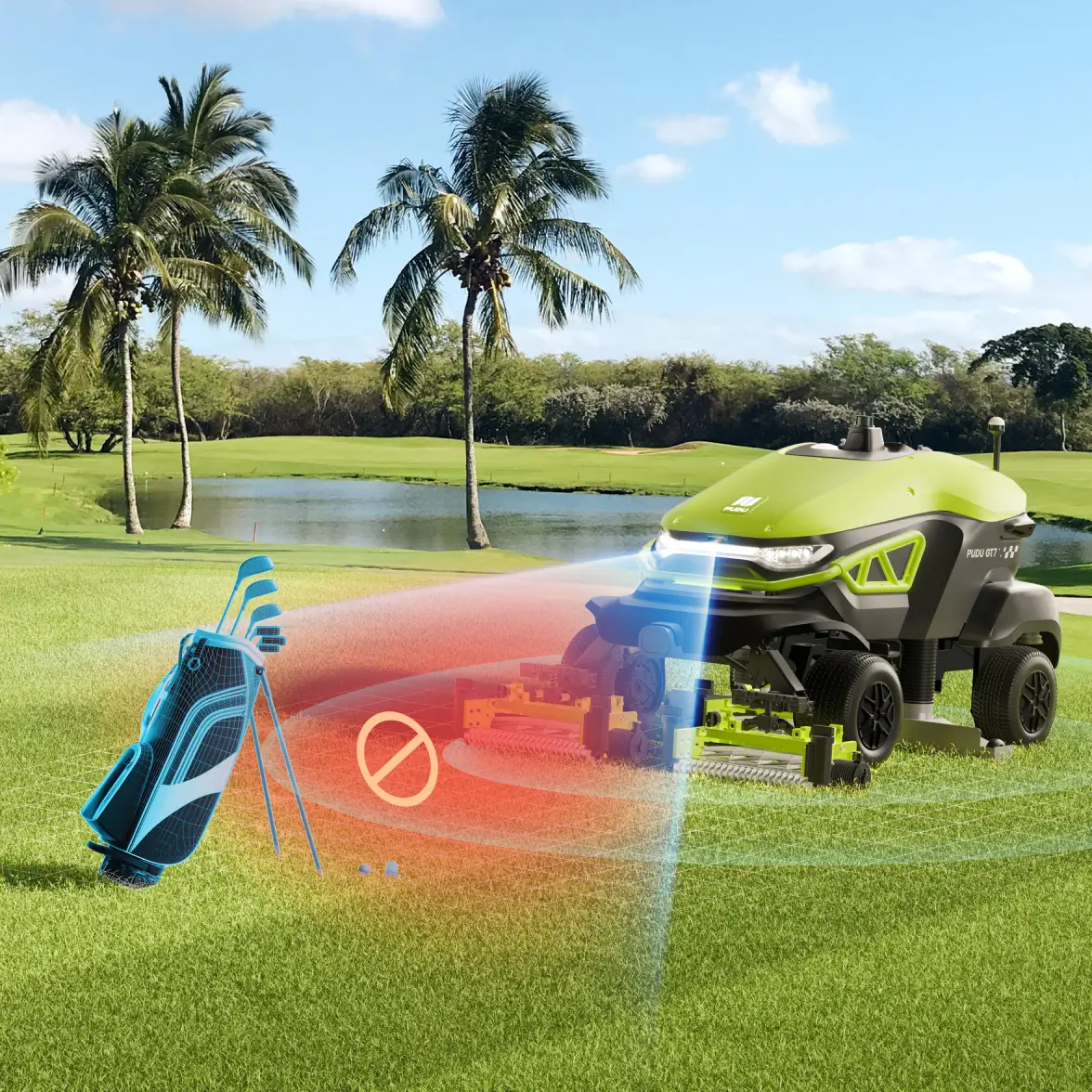GT7'nin sahadaki golf çantasını algılayıp durması