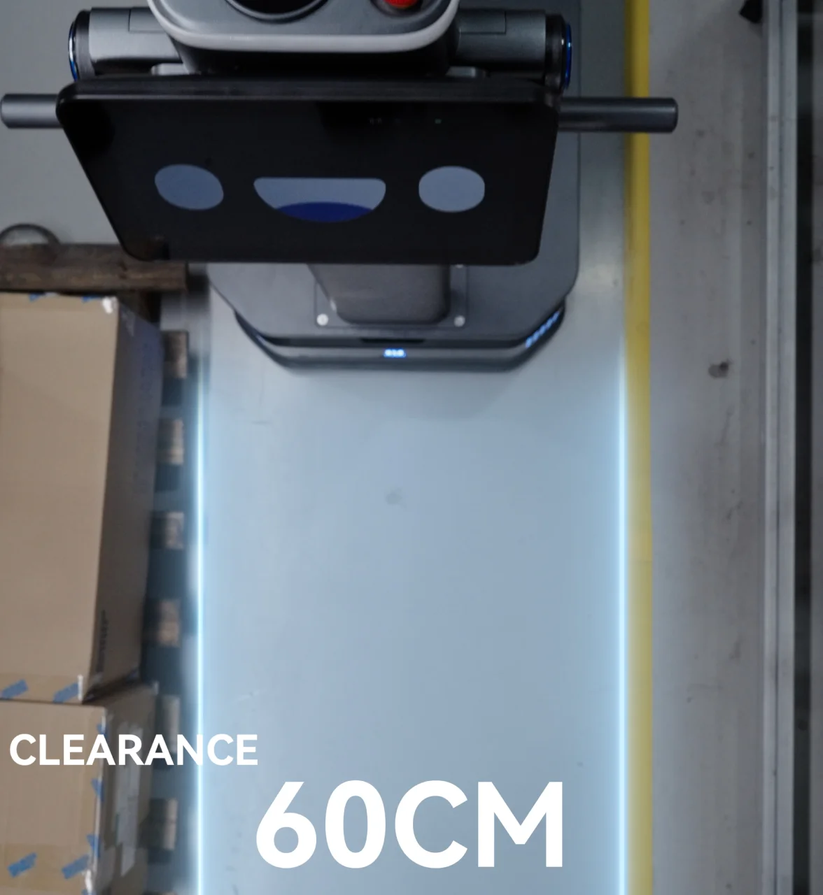 T300'ün 60 cm'lik dar geçişten geçmesi